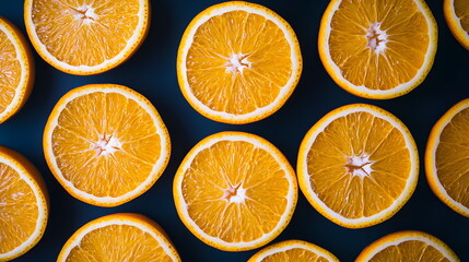 Obraz premium background of orange slices