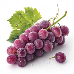 Fototapeta premium bunch of red grapes