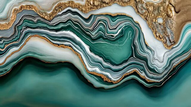 The captivating patterns found in agate stone showcase the stunning natural beauty created by its intricate layers and vibrant colors