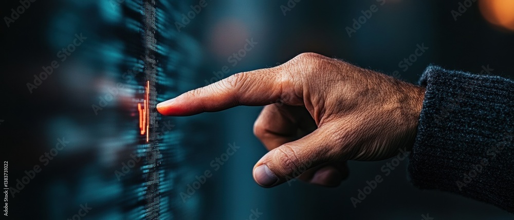 Aufkleber Predictive Analytics Unveiled AI-Driven Financial Forecasting with Immersive Data Interaction - Next-Gen Business Intelligence for Strategic Decision Making