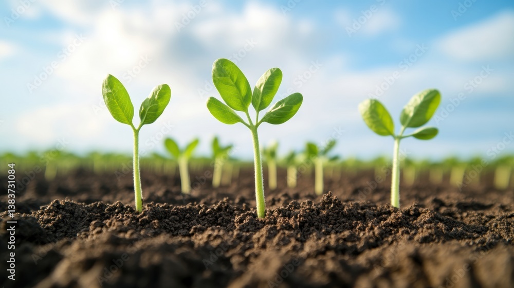 Aufkleber regenerative growth sustainable seedling emergence in high-resolution 8k - eco-entrepreneurial visua