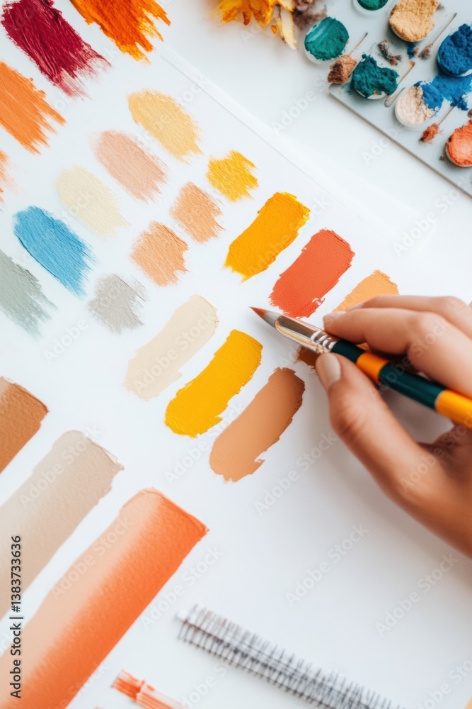 Poster palette perfection dynamic color theory exploration for creative professionals - next-gen design wor