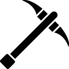 Scythe Icon Vector Element