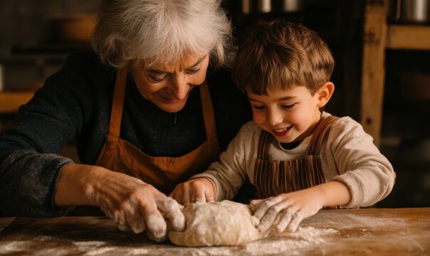 Mindful Culinary Heritage Intergenerational Bread Baking as Wellness Ritual - Slow Living Artisan Craft Experience for Emotional Connection