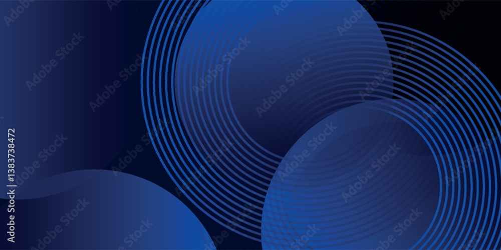 Poster red abstract background. dynamic shapes composition art modern shape circle