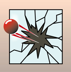 ball broken window 250404