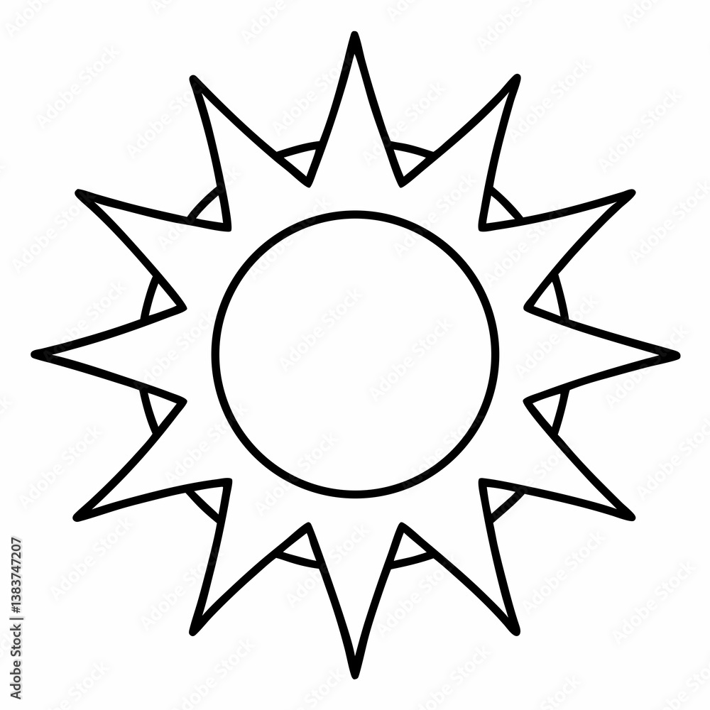 Aufkleber zipper un-outline vector set – coloring book style line art drawing on white background