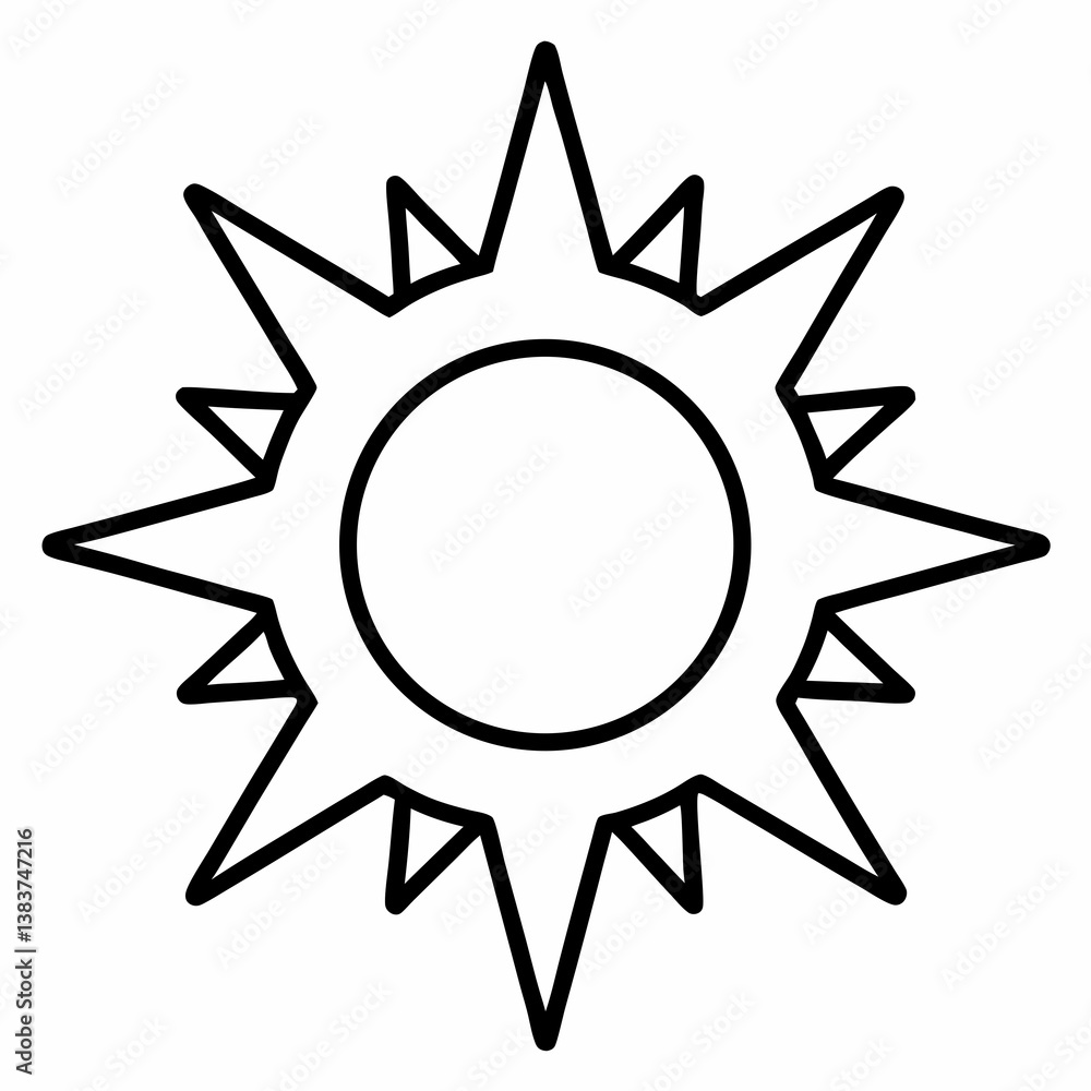 Aufkleber zipper un-outline vector set – coloring book style line art drawing on white background
