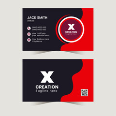 Corporate  business card template, Corporate Business Card Design Layout, Minimalist Editable  business and visiting card horizontal simple  template vector design