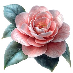 lotus flower isolated on white