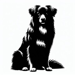 Australian Shepherd Silhouette