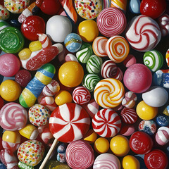 easter celebrate colorful candy