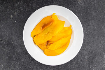 Pepper baked vegetable tasty fresh gourmet food background table rustic food top view copy space