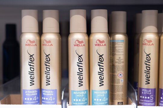 Wella Flex Hold Hairspray Variant - FRANKFURT, GERMANY - MARCH 21, 2025