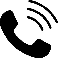  Mobile contact information icon isolated on transparent background