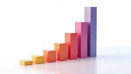 3d business graph
