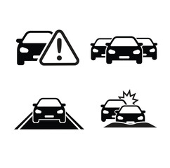 Realistic vector isolated dark car