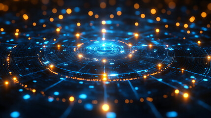Futuristic Cyber Security Shield Protection Digital Technology 73
