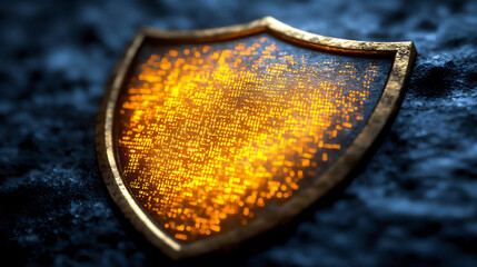Futuristic Cyber Security Shield Protection Digital Technology 80
