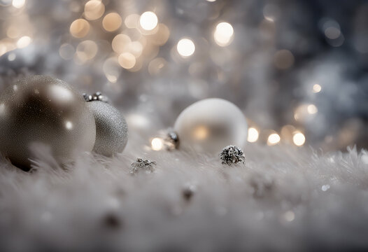 christmas 1 white background winter snowflake star wave greeting card illustration holiday silver snow abstract bauble design - Powered by Adobe