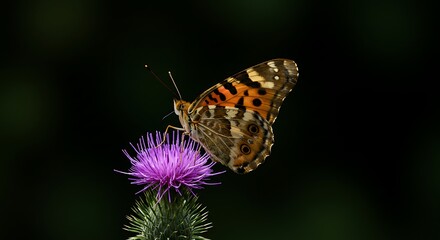 Fototapeta premium Whispers of Twilight AI Generated