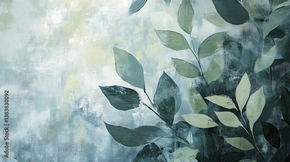 Poster an abstract artistic background with retro brushstrokes and textured backgrounds, oil on canvas, mod