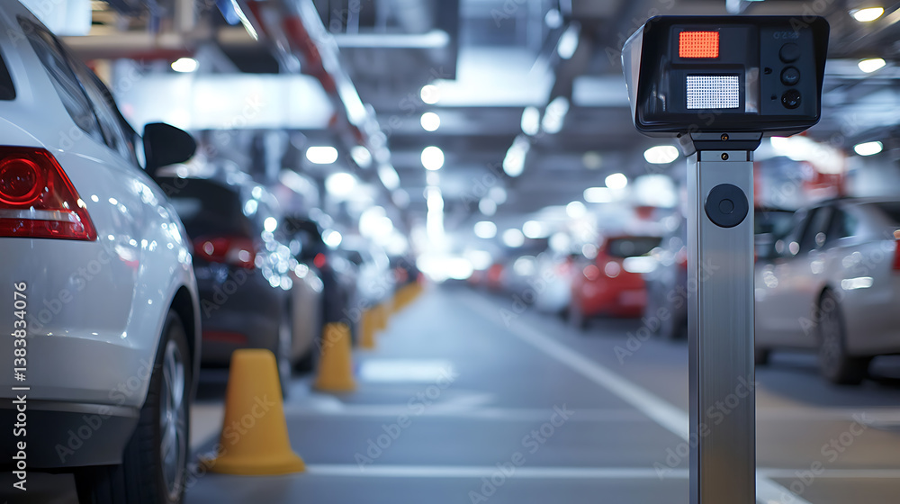 Poster Automated license plate recognition, car registration and speed detection, monitoring and gps location tracking
