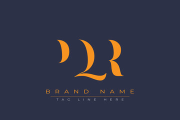 PQR abstract letter logo design. This logo is designed by three abstract letters.