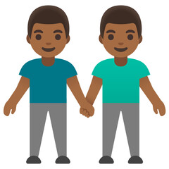 Men Holding Hands
