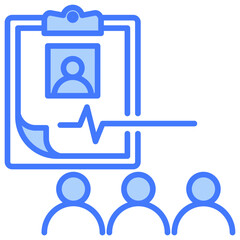 Participant Blue Icon