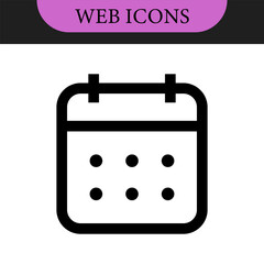 Address location icon. Notification bell icon. Vector icons. Stopwatch timer icon. Date Calendar icon. Website global icon - Web icons set. UI interface. UI elements