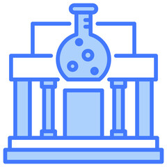 Institution Blue Icon