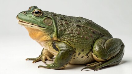 Fototapeta premium African Bullfrog on studio background 