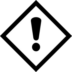 exclamation danger sign