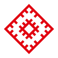 Early slavic symbols. Blossoming of Nature and Life.