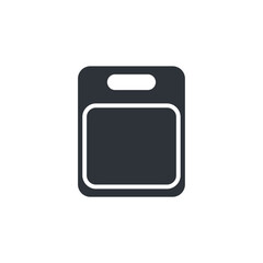 Cutting Board icon. Cutting Board Symbol sign for mobile concept and web design. Vector icon, Logo illustration, Vector graphics