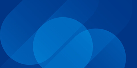 Modern abstract blue background with glowing geometric lines. Blue gradient circle shape design. Futuristic technology concept