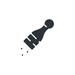 Pepper Shakers icon. Pepper Shakers Symbol sign for mobile concept and web design. Vector icon, Logo illustration, Vector graphics