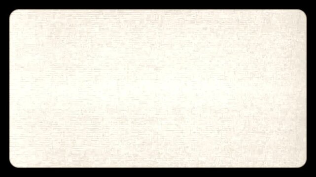 Retro Styled Frame with Rounded Borders and Real Film Strip Noise. FL0088