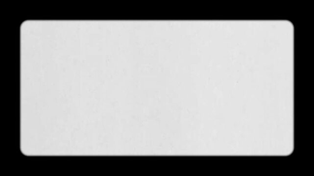 Horizontal Vintage Movie Frame with Real Film Dust and Scratches. FL0089