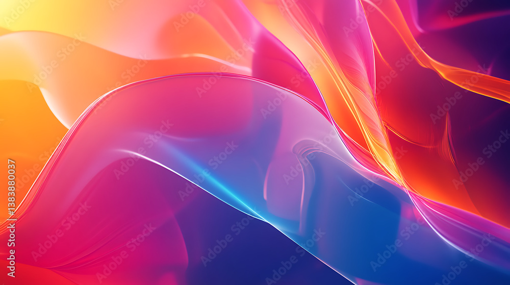 Aufkleber bright abstract technology background