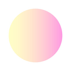 vector illustration of a  gradient circle