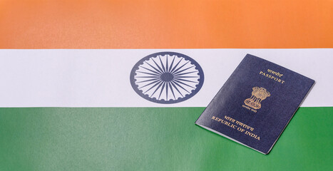 Indian citizen passport, a document for travelling