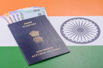 Indian citizen passport, a document for travelling