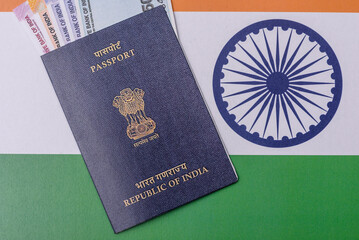 Indian citizen passport, a document for travelling