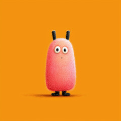 Cute monster illustration