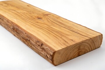 wooden box isolated on white