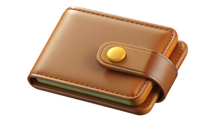 Brown leather wallet png, leather wallet isolated png, men’s wallet png, wallet front view png, brown wallet cutout png