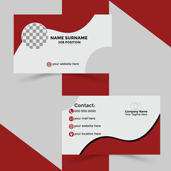 Business card design template, Clean professional business card template, visiting card, business card template.