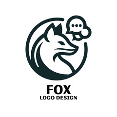 Fox Vector Logo Design